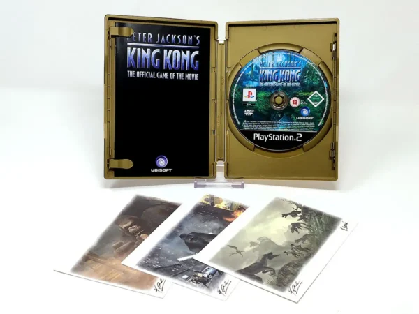 Lateral de la caja de Peter Jackson's King Kong: The Official Game of the Movie (ESP) (Limited Collector's Edition) para PlayStation 2
