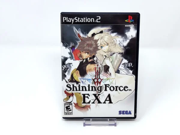 Portada de Shining Force EXA (USA) para PlayStation 2, edición NTSC USA, de segunda mano