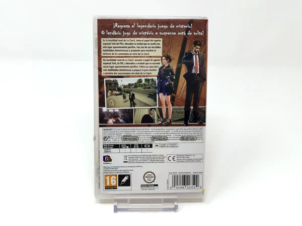 Parte trasera de Deadly Premonition 2: A Blessing in Disguise (ESP) (Precintado) para Nintendo Switch, edición PAL España