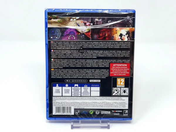Parte trasera de Star Wars Racer and Commando Combo (ESP) (Precintado) para PlayStation 4, edición PAL España