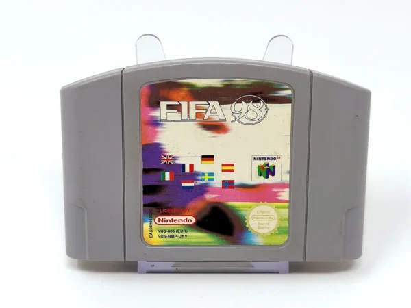 FIFA: Road to World Cup 98 (UK) (Cartucho) para Nintendo 64, edición PAL UK, de segunda mano