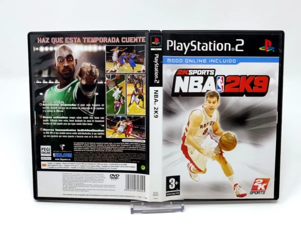 NBA 2K9 (ESP) (Carátula) para PlayStation 2, edición PAL España, de segunda mano