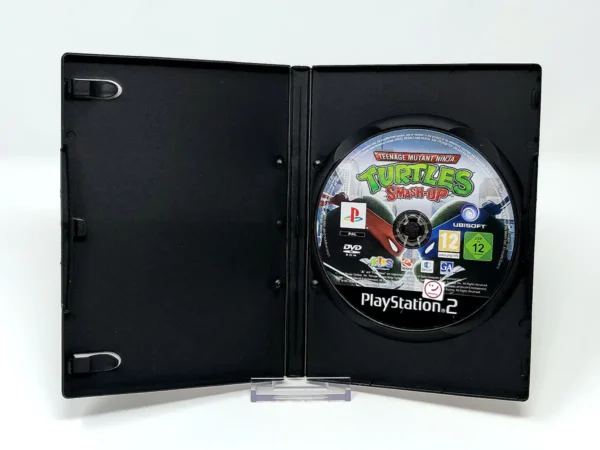 Interior del juego Teenage Mutant Ninja Turtles: Smash-Up (ESP) (Rebajado) para PlayStation 2 con disco y manual