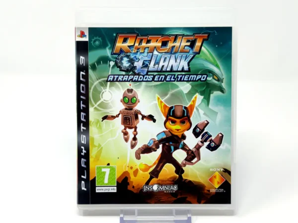 Portada de Ratchet & Clank: Atrapados en el Tiempo (ESP) (Promo) para PlayStation 3, edición PAL España, de segunda mano