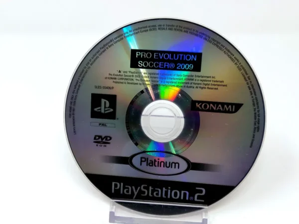 PES 2009: Pro Evolution Soccer (ESP) (Platinum) (Disco) para PlayStation 2, edición PAL España, de segunda mano