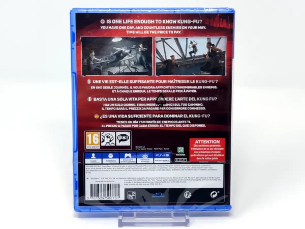 Parte trasera de Sifu (ESP) (Precintado) para PlayStation 4, edición PAL España