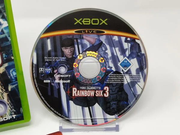 Detalle de Tom Clancy's Rainbow Six 3 (UK) para XBOX