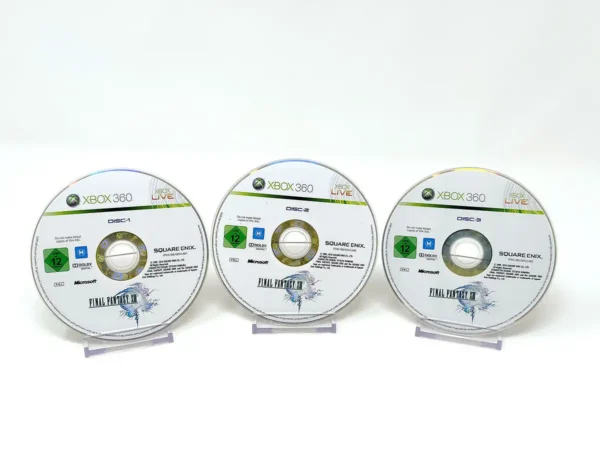 Final Fantasy XIII (ESP) (3 Discos) para XBOX 360, edición PAL, de segunda mano