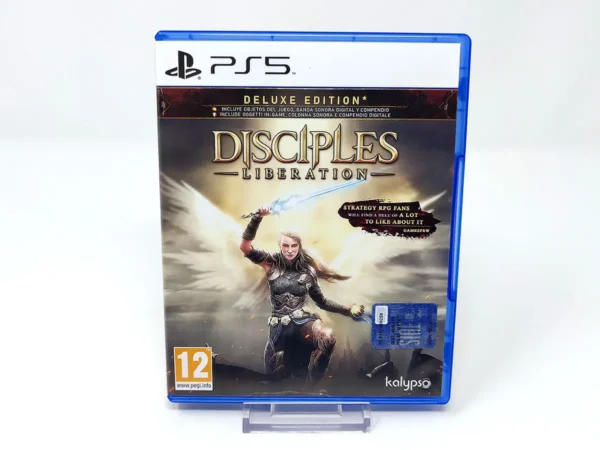 Portada de Disciples: Liberation (Deluxe Edition) (ESP) para PlayStation 5, edición PAL España, de segunda mano
