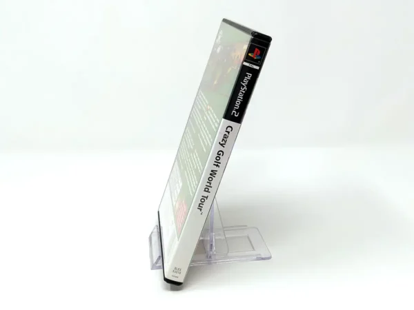 Lateral de la caja de Crazy Golf: World Tour (ESP) para PlayStation 2