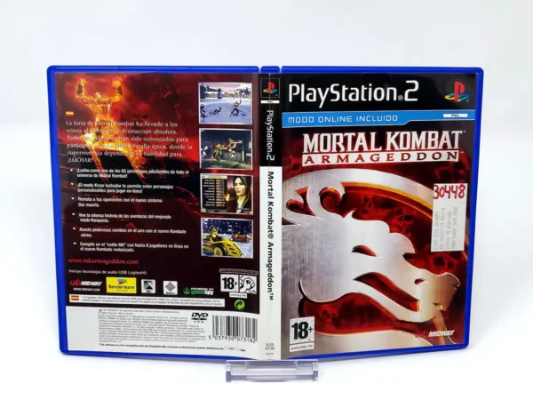 Mortal Kombat: Armageddon (ESP) (Carátula) (Rebajado) para PlayStation 2, edición PAL España, de segunda mano