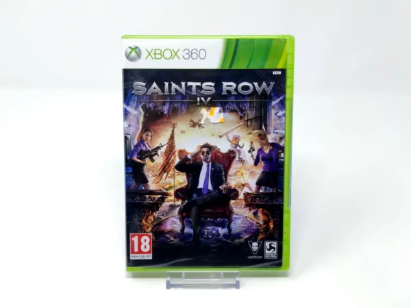 Portada de Saints Row IV (UK) (Precintado) para XBOX 360, edición PAL UK, de segunda mano