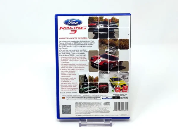 Parte trasera de Ford Racing 3 (ESP) (v1) (Rebajado) para PlayStation 2, edición PAL España