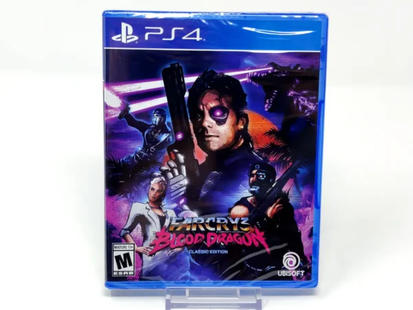 Portada de Far Cry 3: Blood Dragon (USA) (Limited Run) (Precintado) para PlayStation 4, edición NTSC USA, nuevo