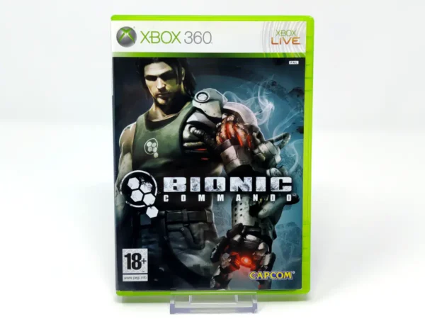 Portada de Bionic Commando (ESP) para XBOX 360, edición PAL España, de segunda mano
