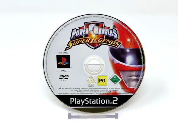 Power Rangers: Super Legends (ESP) (Disco) para PlayStation 2, edición PAL España, de segunda mano