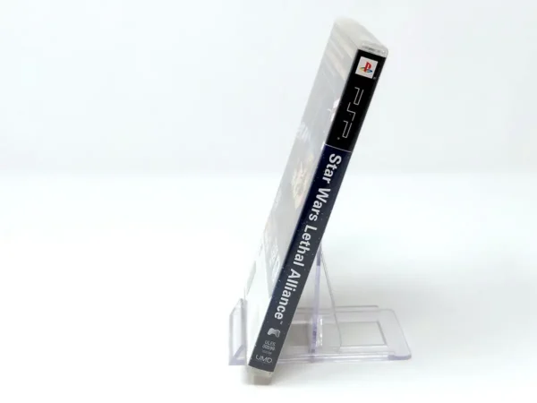 Lateral de la caja de Star Wars: Lethal Alliance (ESP) para PSP