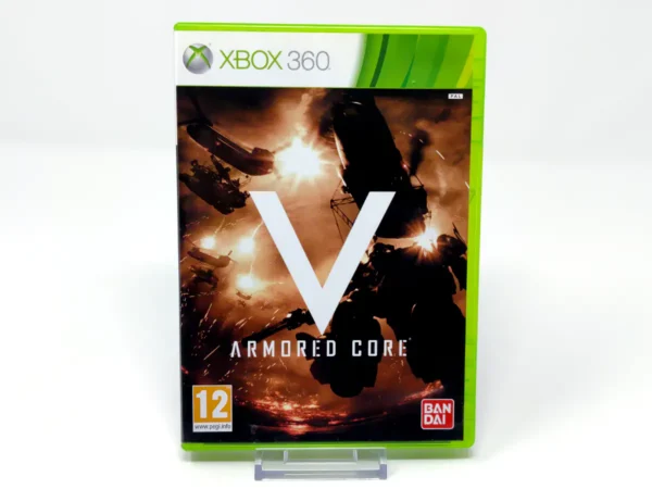 Portada de Armored Core V (ESP) para XBOX 360, edición PAL España, de segunda mano