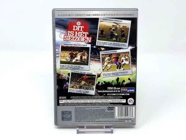 Parte trasera de FIFA 07 (HOL) (Platinum) para PlayStation 2, edición PAL Holanda
