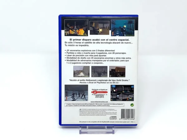 Operation WinBack (ESP) (Versión 1) (Carátula) para PlayStation 2, edición PAL España, de segunda mano