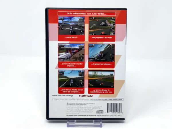 Parte trasera de MotoGP (ESP) (Rebajado) para PlayStation 2, edición PAL España