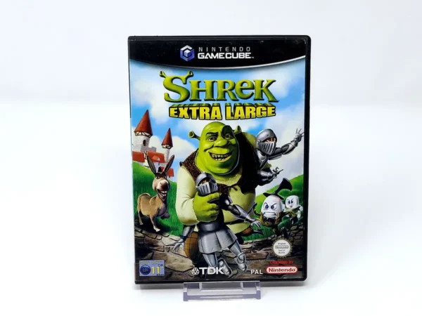 Portada de Shrek Extra Large (ESP) (Rebajado) para Nintendo GameCube, edición PAL España, de segunda mano