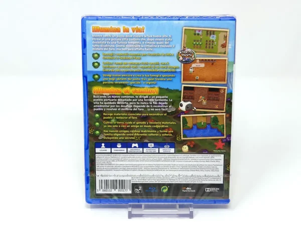 Parte trasera de Harvest Moon: La Luz de la Esperanza (Special Edition) (ESP) (Precintado) para PlayStation 4, edición PAL España