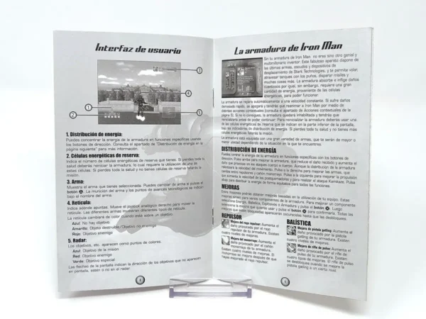 Iron Man (ESP) (Manual) para PlayStation 2, edición PAL España, de segunda mano
