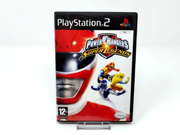 Portada de Power Rangers: Super Legends (UK) para PlayStation 2, edición PAL UK, de segunda mano