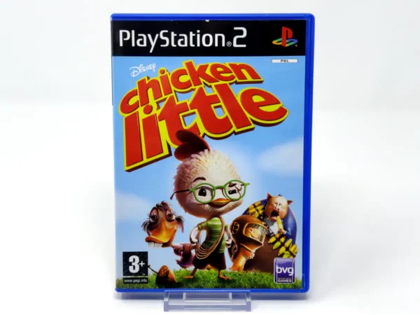 Portada de Chicken Little (ESP) para PlayStation 2, edición PAL España, de segunda mano