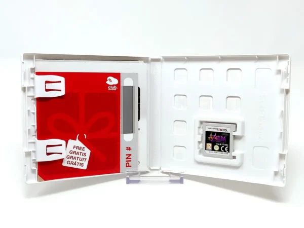 Interior del juego The Legend of Zelda: Majora's Mask 3D (UK) para Nintendo 3DS con disco y manual