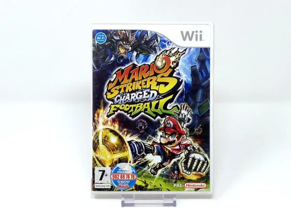 Portada de Mario Strikers Charged Football (ESP) para Nintendo Wii, edición PAL España, de segunda mano