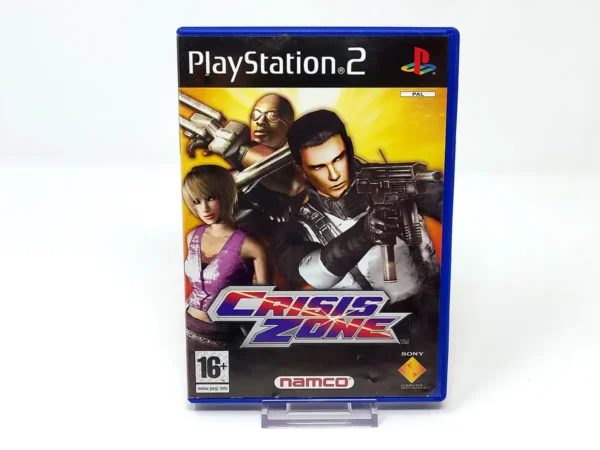 Portada de Crisis Zone (FRA) (Promo) para PlayStation 2, edición PAL Francia, de segunda mano