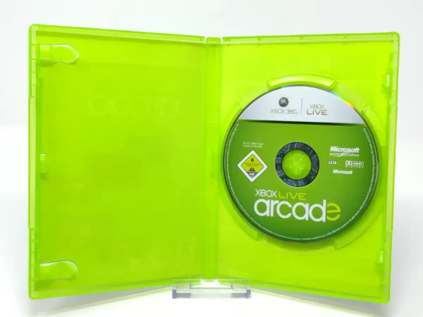 Interior del juego Xbox Live Arcade Compilation Disc (EUR) (Rebajado) para XBOX 360 con disco y manual