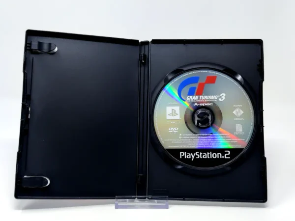 Interior del juego Gran Turismo 3: A-Spec (ESP) (Rebajado) para PlayStation 2 con disco y manual