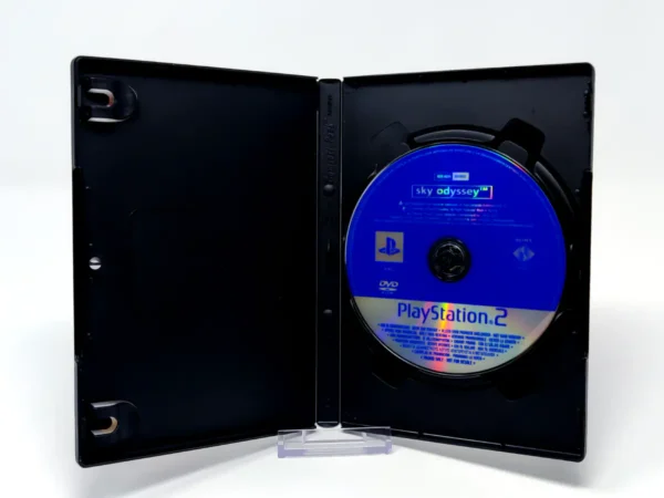 Interior del juego Sky Odyssey (FRA) (Promo) para PlayStation 2 con disco y manual