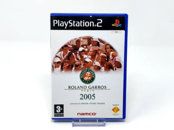 Portada de Roland Garros 2005: Powered by Smash Court Tennis (ESP) (Promo) para PlayStation 2, edición PAL España, de segunda mano