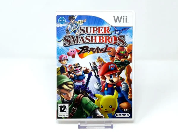 Portada de Super Smash Bros. Brawl (ESP) para Nintendo Wii, edición PAL España, de segunda mano