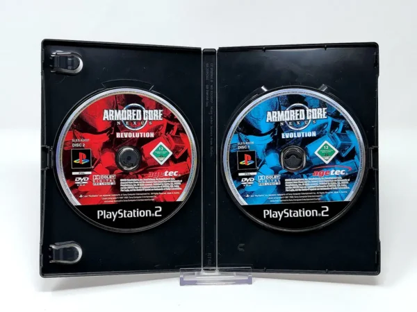 Lateral de la caja de Armored Core: Nexus (ESP) (Rebajado) para PlayStation 2