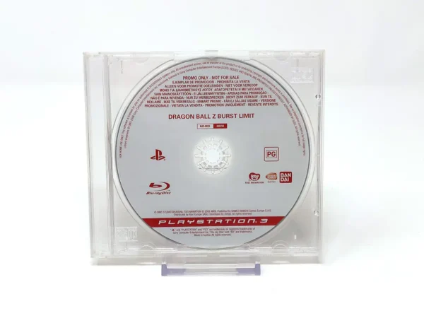 Portada de Dragon Ball Z: Burst Limit (EUR) (Promo) para PlayStation 3, edición PAL EUR, de segunda mano