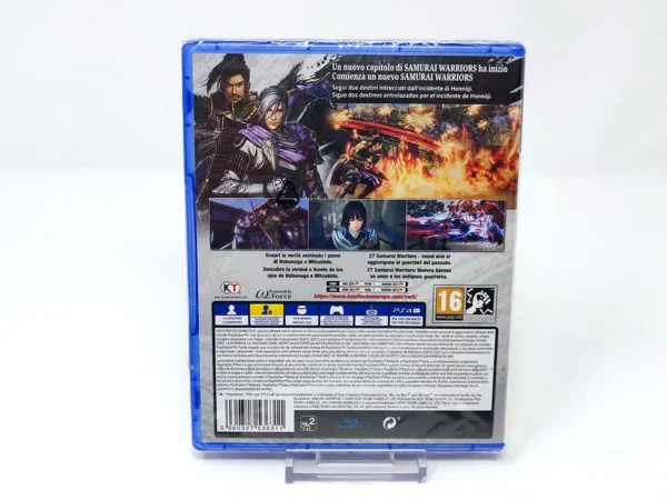 Parte trasera de Samurai Warriors 5 (ESP) (Precintado) para PlayStation 4, edición PAL España