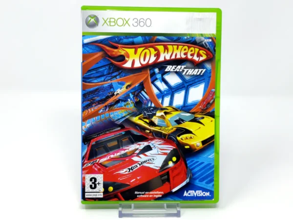 Portada de Hot Wheels: Beat That! (ESP) (Rebajado) para XBOX 360, edición PAL España, de segunda mano