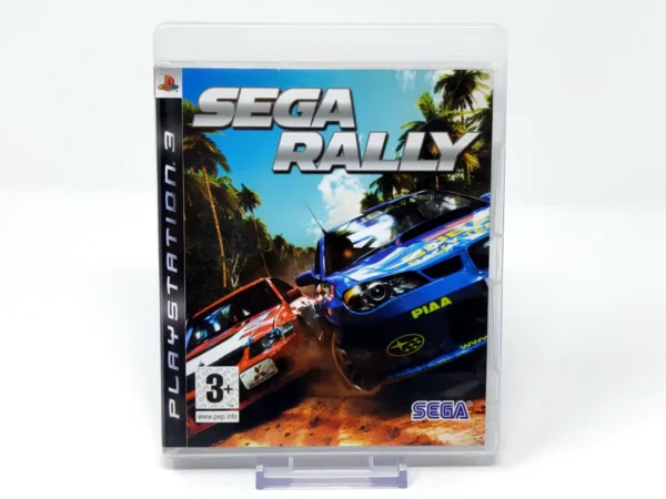 Portada de Sega Rally (ESP) (Rebajado) para PlayStation 3, edición PAL España, de segunda mano