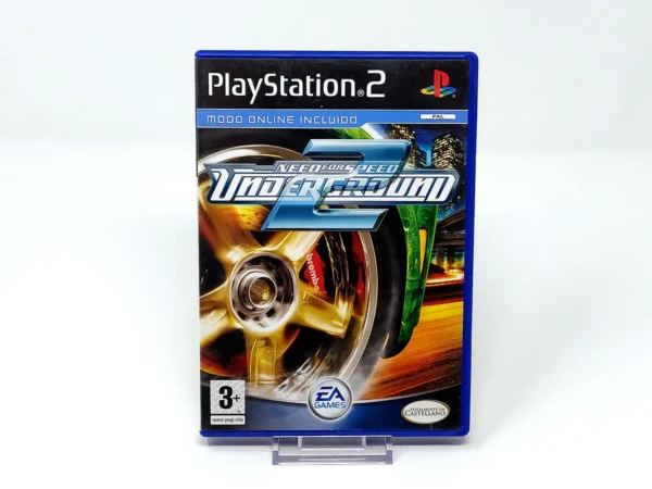 Portada de Need for Speed: Underground 2 (ESP) para PlayStation 2, edición PAL España, de segunda mano