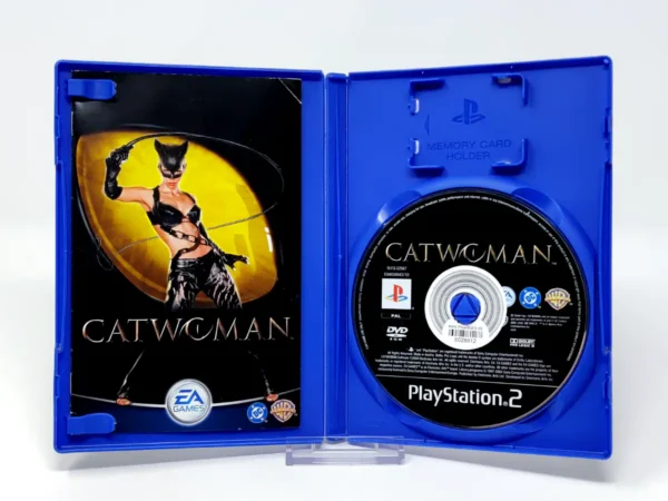 Interior del juego Catwoman (ESP) (Rebajado) para PlayStation 2 con disco y manual