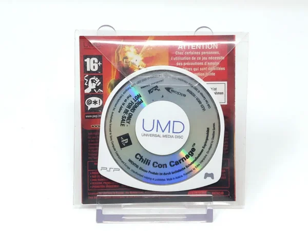 Parte trasera de Chili Con Carnage (EUR) (Promo) para PSP