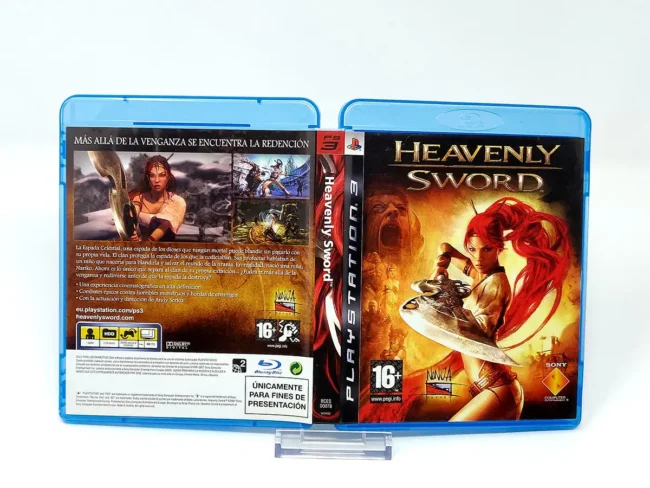 Heavenly Sword (ESP) (Promo) (Carátula)