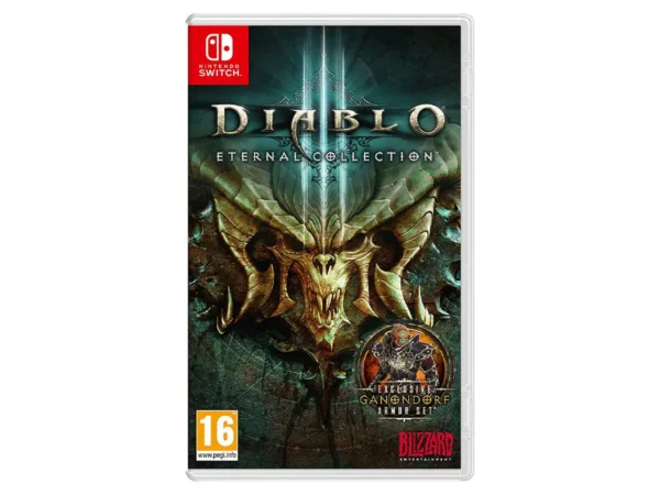 Portada de Diablo III: Eternal Collection (ESP) para Nintendo Switch, edición PAL España, nuevo