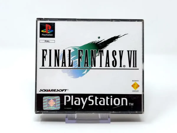 Portada de Final Fantasy VII (ESP) (Rebajado) para PlayStation 1, de segunda mano