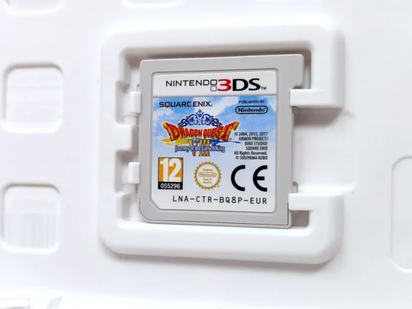 Lateral de la caja de Dragon Quest VIII: El Periplo del Rey Maldito (ESP) para Nintendo 3DS